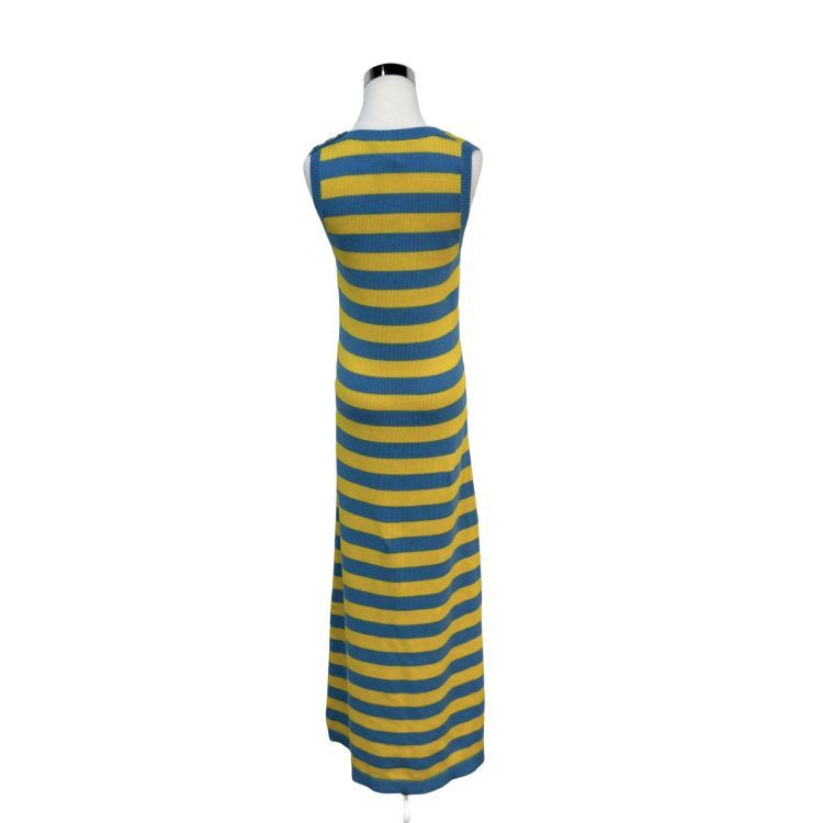 Gucci Gucci Striped Embroidered Knit Dress Size S Size S / US 4 / IT 40 - 2 Thumbnail