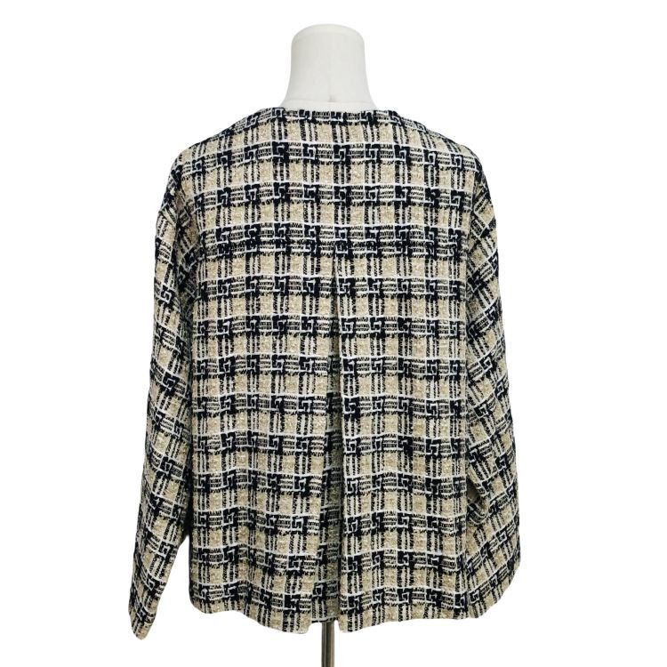 Gucci Gucci Tweed Logo Button Jacket Size 40 Size S / US 4 / IT 40 - 2 Thumbnail