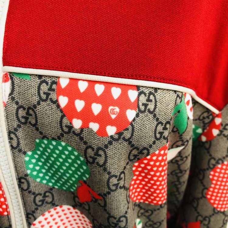 Gucci Gucci Apple Print Track Jacket L Size US L / EU 52-54 / 3 - 5 Thumbnail
