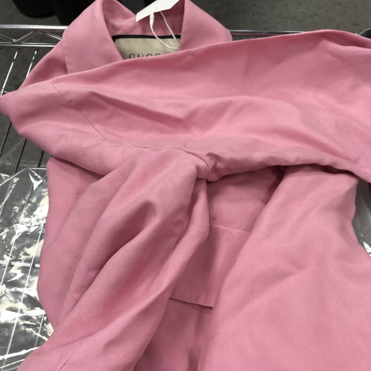 Gucci Gucci Pink Silk Bow Blouse 38 Size XS / US 0-2 / IT 36-38 - 6 Thumbnail