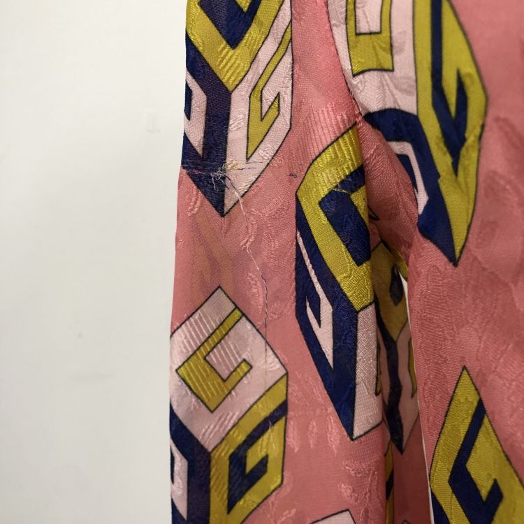 Gucci Gucci Geometric Print Blouse Size 38 Size XS / US 0-2 / IT 36-38 - 12 Thumbnail