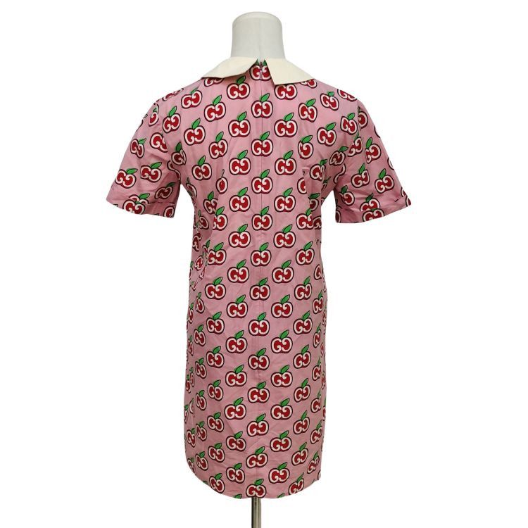 Gucci Gucci GG Apple Print Mini Dress Size 40 Size S / US 4 / IT 40 - 2 Thumbnail
