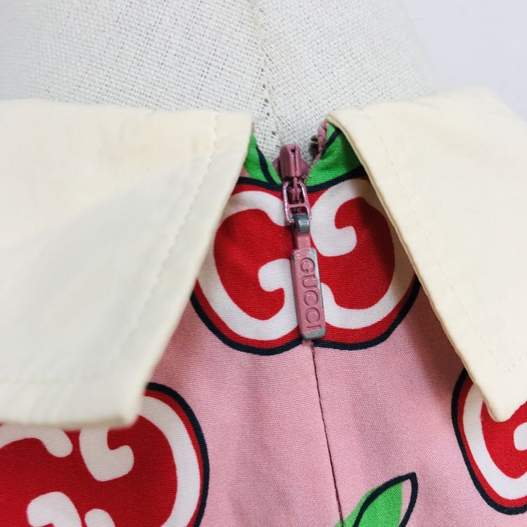 Gucci Gucci GG Apple Print Mini Dress Size 40 Size S / US 4 / IT 40 - 4 Thumbnail