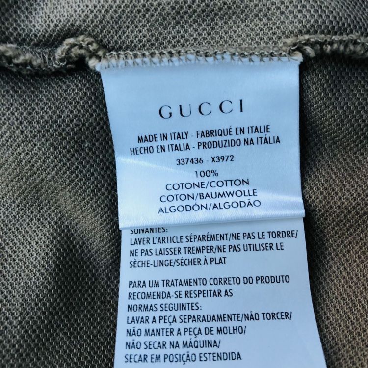 Gucci Gucci Crest Logo Polo Shirt Size S Size US S / EU 44-46 / 1 - 4 Thumbnail