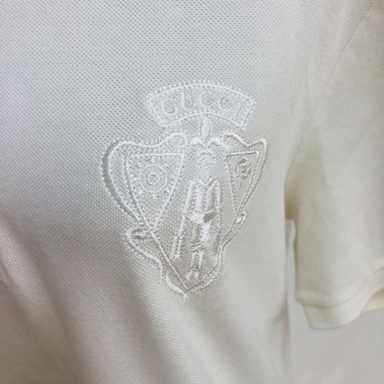 Gucci Gucci Logo Embroidered Polo Shirt Size L Size US L / EU 52-54 / 3 - 7 Thumbnail