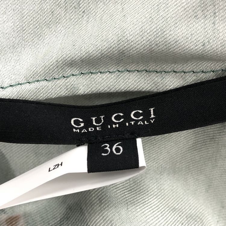 Gucci Gucci Umbrella Print Silk Blouse Size 36 Size XS / US 0-2 / IT 36-38 - 3 Thumbnail