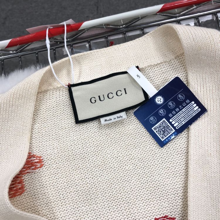Gucci Gucci Motif Embroidered Cardigan Size S Size US S / EU 44-46 / 1 - 4 Thumbnail