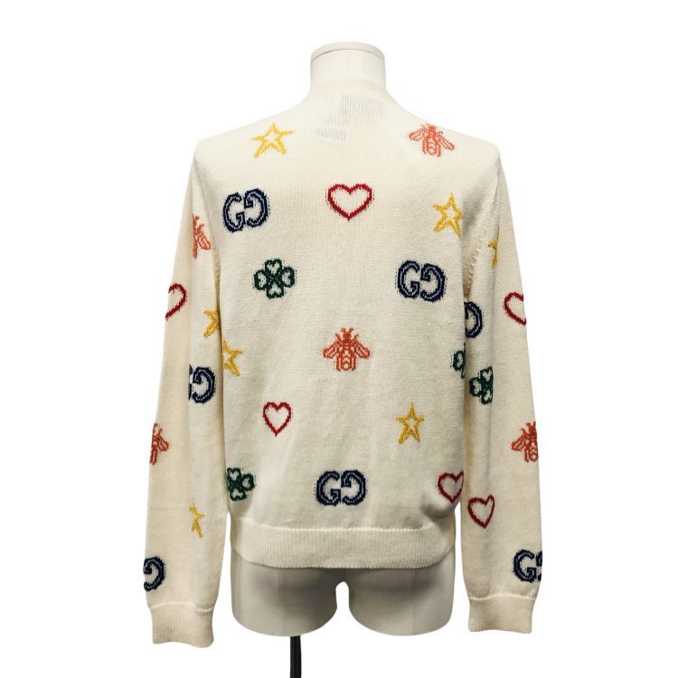 Gucci Gucci Motif Embroidered Cardigan Size S Size US S / EU 44-46 / 1 - 2 Thumbnail