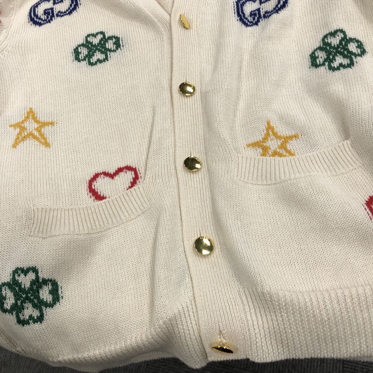 Gucci Gucci Motif Embroidered Cardigan Size S Size US S / EU 44-46 / 1 - 5 Thumbnail