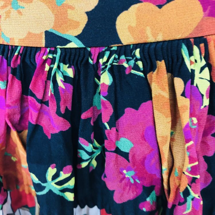 Gucci Gucci Floral Tiered Maxi Skirt Size 38 Size 26" / US 2 / IT 38 - 7 Thumbnail