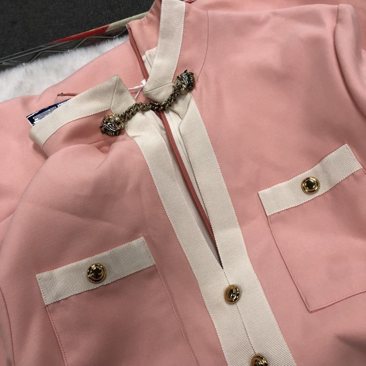 Gucci Gucci Pink Wool Silk Midi Dress Size 40 Size S / US 4 / IT 40 - 6 Thumbnail