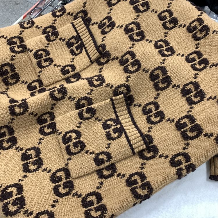 Gucci Gucci GG Monogram Wool Sweater Dress Size XS Size XS / US 0-2 / IT 36-38 - 10 Thumbnail