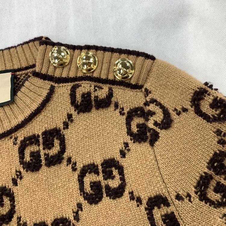 Gucci Gucci GG Monogram Wool Sweater Dress Size XS Size XS / US 0-2 / IT 36-38 - 8 Thumbnail