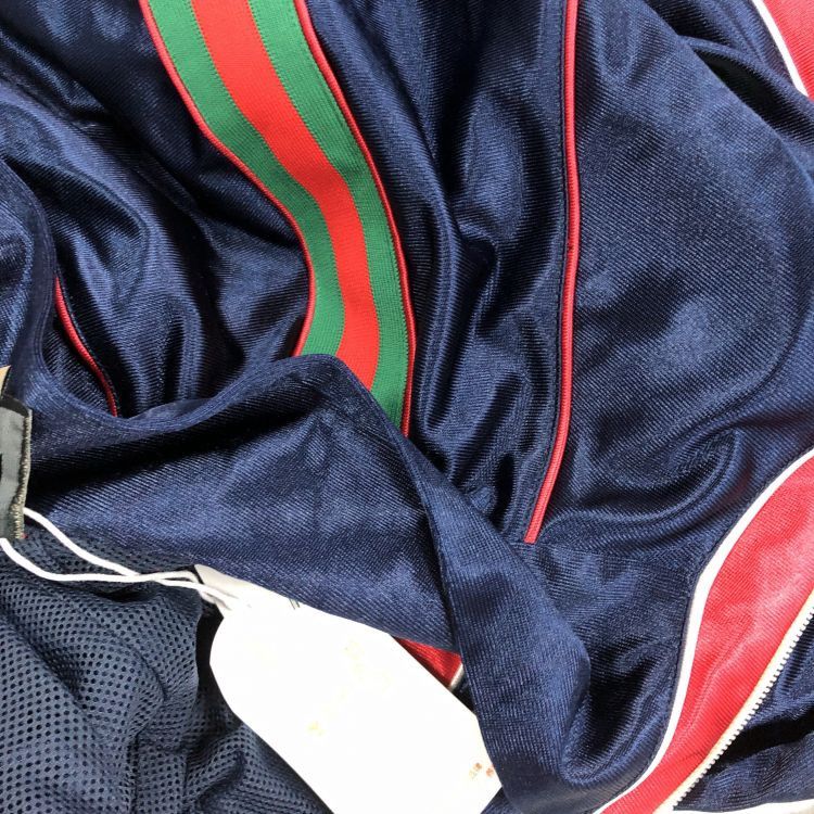 Gucci Gucci Web Stripe Track Jacket Size M Size US M / EU 48-50 / 2 - 7 Thumbnail