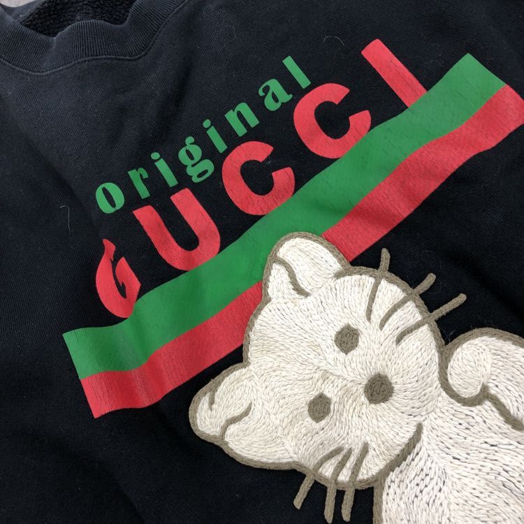 Gucci Gucci Cat Embroidery Sweatshirt Size S Size US S / EU 44-46 / 1 - 6 Thumbnail