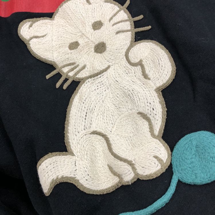 Gucci Gucci Cat Embroidery Sweatshirt Size S Size US S / EU 44-46 / 1 - 7 Thumbnail