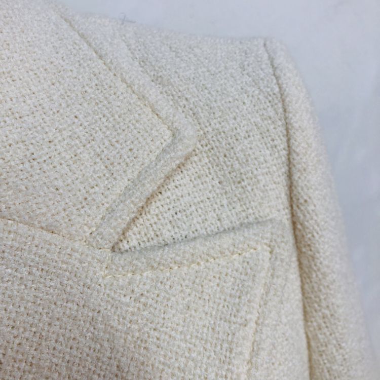 Gucci Gucci Beige Textured Blazer Size 40 Size S / US 4 / IT 40 - 7 Thumbnail