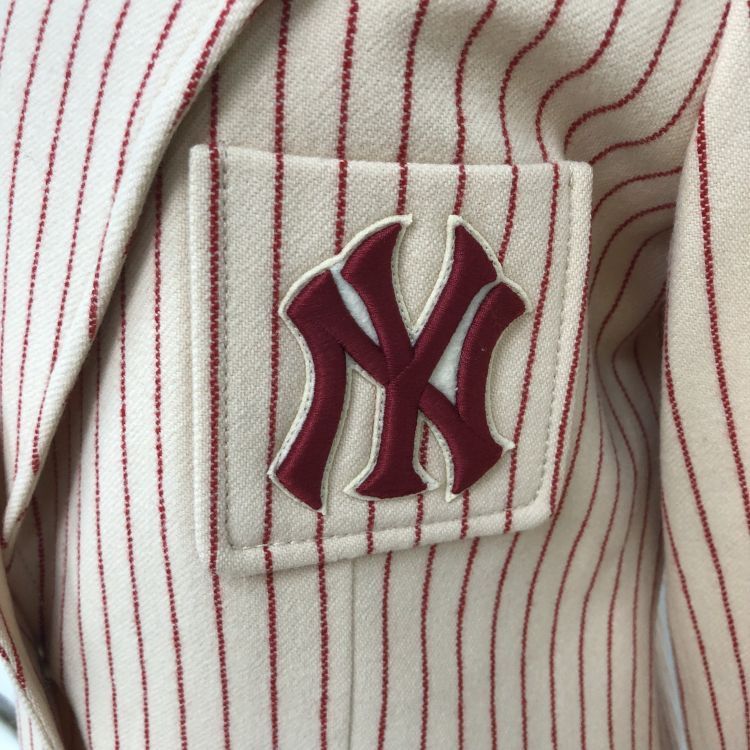Gucci Gucci NY Yankees Striped Wool Blazer Size 40 Size S / US 4 / IT 40 - 8 Thumbnail