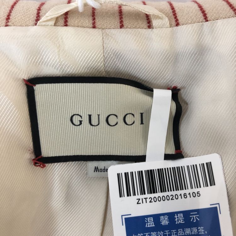 Gucci Gucci NY Yankees Striped Wool Blazer Size 40 Size S / US 4 / IT 40 - 3 Thumbnail