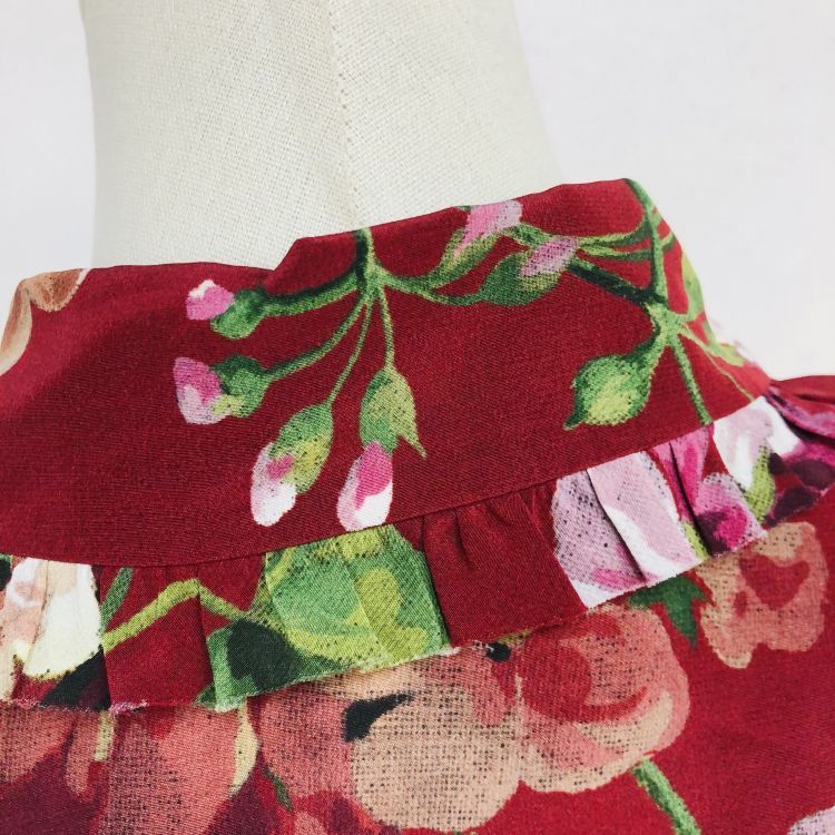 Gucci Gucci Floral Silk Midi Dress Size 40 Size S / US 4 / IT 40 - 6 Thumbnail