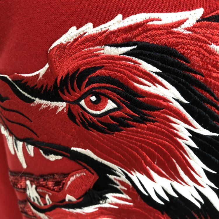 Gucci Gucci Wolf Embroidery Sweatshirt Size XS Size US XS / EU 42 / 0 - 7 Thumbnail