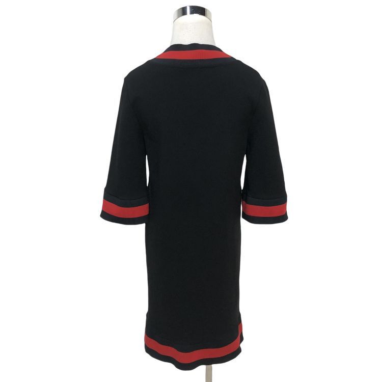 Gucci Gucci Striped V-Neck Knit Dress Size S Size S / US 4 / IT 40 - 2 Thumbnail