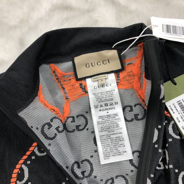 Gucci Gucci Monogram Quarter Zip Crop Top Size M Size M / US 6-8 / IT 42-44 - 7 Thumbnail