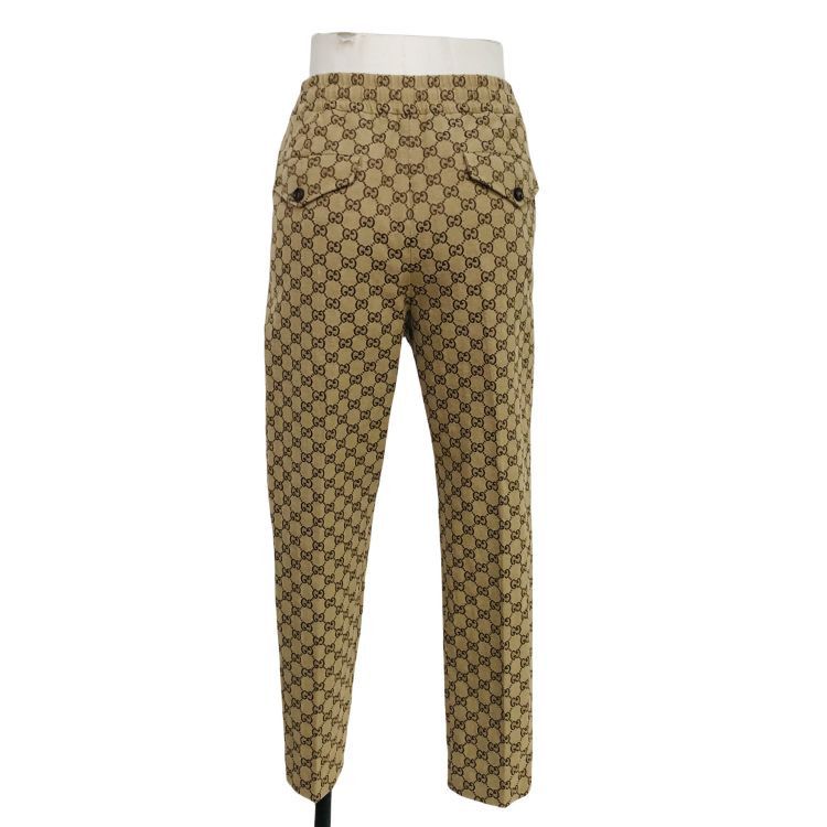 Gucci Gucci GG Monogram Drawstring Casual Pants Size 28 Size US 28 / EU 44 - 2 Thumbnail