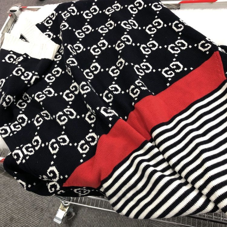 Gucci Gucci GG Monogram Cardigan Size L Size US L / EU 52-54 / 3 - 9 Thumbnail