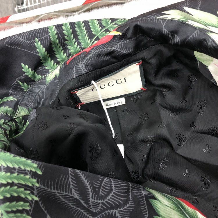Gucci Gucci Floral Print Silk Button Up Shirt Size 42 Size M / US 6-8 / IT 42-44 - 5 Thumbnail