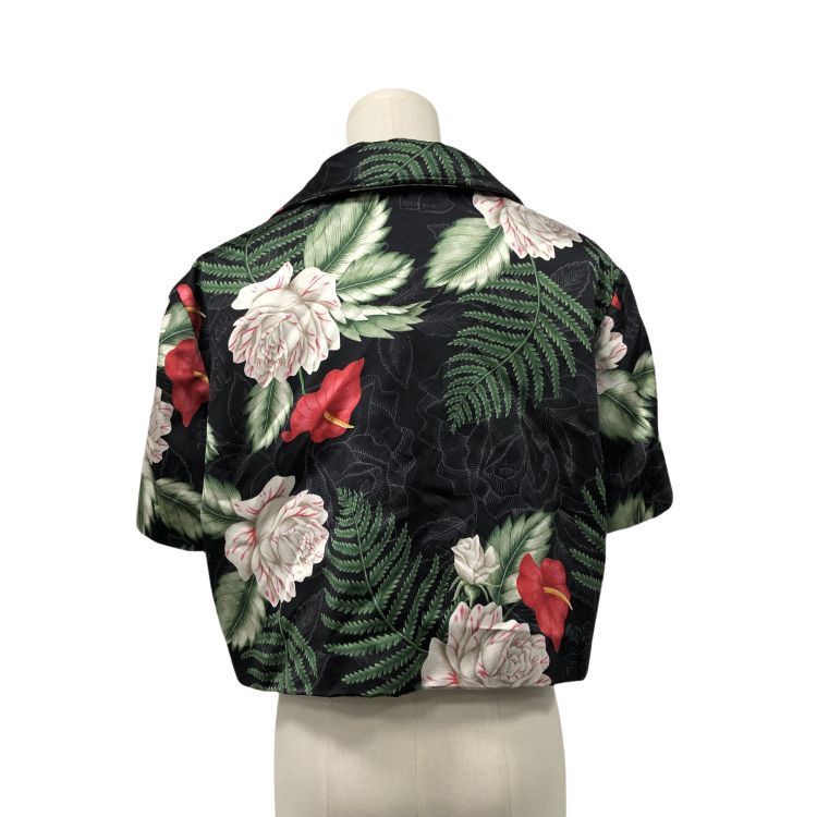 Gucci Gucci Floral Print Silk Button Up Shirt Size 42 Size M / US 6-8 / IT 42-44 - 2 Thumbnail