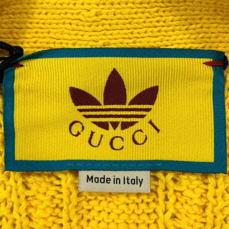 Gucci Gucci x Adidas Trefoil Knit Cardigan Size L Size L / US 10 / IT 46 - 3 Thumbnail