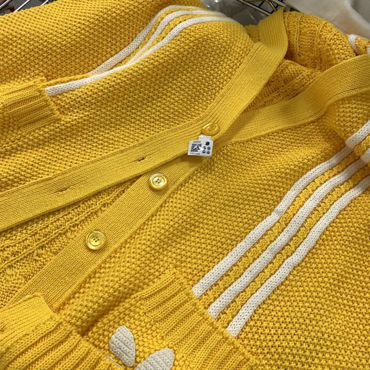 Gucci Gucci x Adidas Trefoil Knit Cardigan Size L Size L / US 10 / IT 46 - 10 Thumbnail