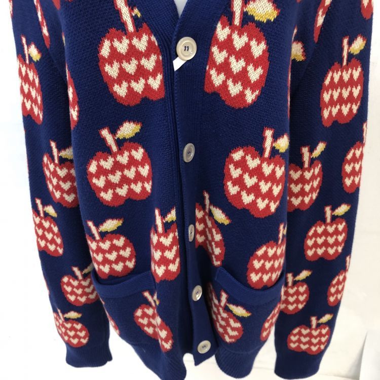 Gucci Gucci Apple Print Cardigan Size M Size US M / EU 48-50 / 2 - 6 Thumbnail