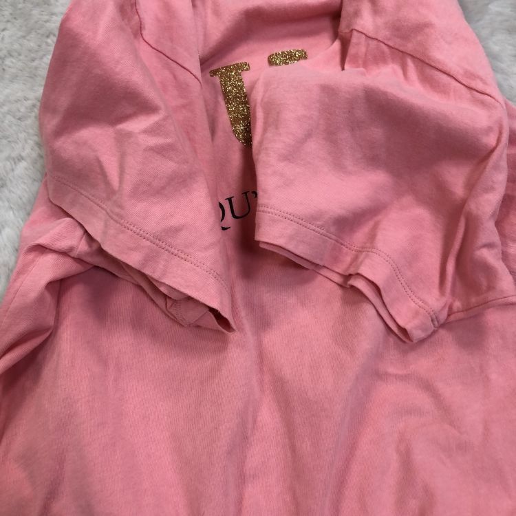 Gucci Gucci Pink Gold Glitter Logo T-Shirt Size S Size S / US 4 / IT 40 - 7 Thumbnail