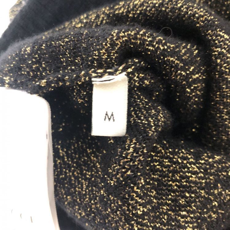 Gucci Gucci GG Monogram Metallic Knit Cardigan Size M Size M / US 6-8 / IT 42-44 - 5 Thumbnail