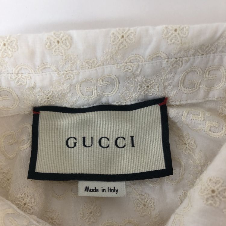 Gucci Gucci GG Embroidered Blouse Size 36 Size XS / US 0-2 / IT 36-38 - 5 Thumbnail
