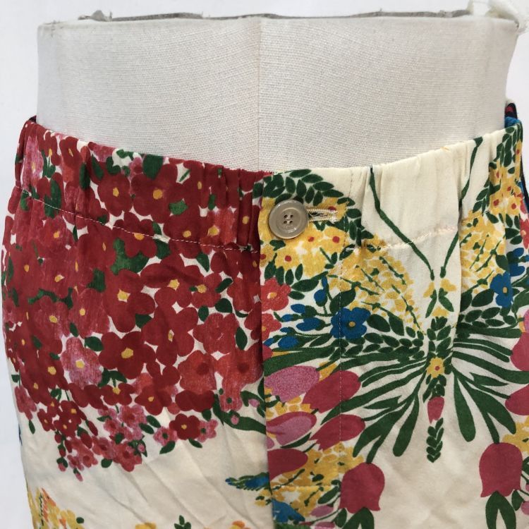Gucci Gucci Floral Print Web Stripe Pants Size 36 Size 25" / US 0 / IT 36 - 6 Thumbnail