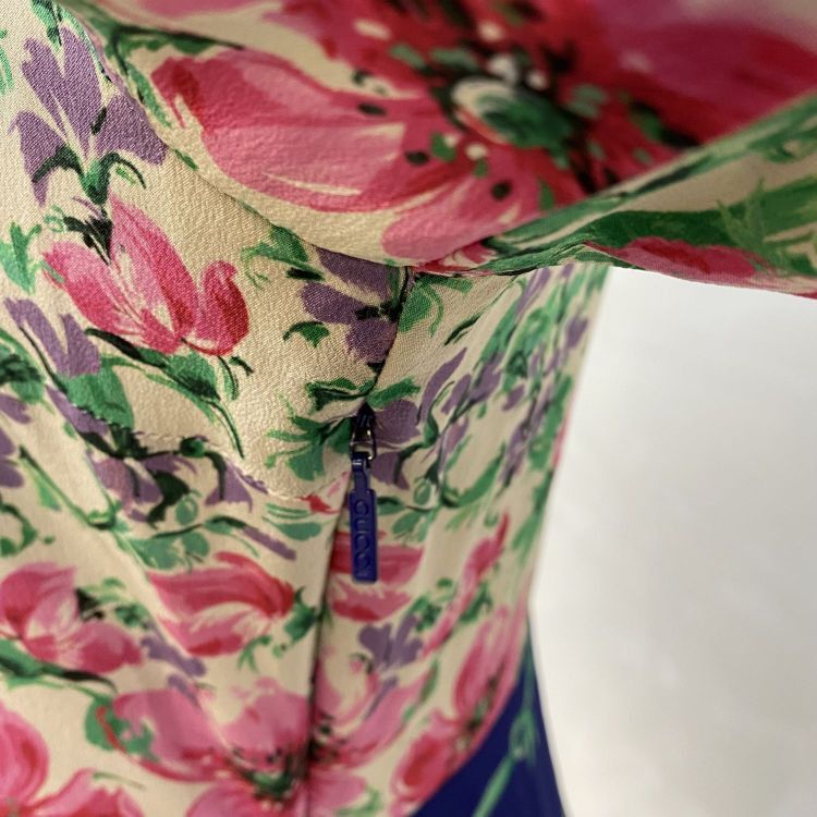 Gucci Gucci Floral Print Midi Dress IT 40 Size S / US 4 / IT 40 - 8 Thumbnail