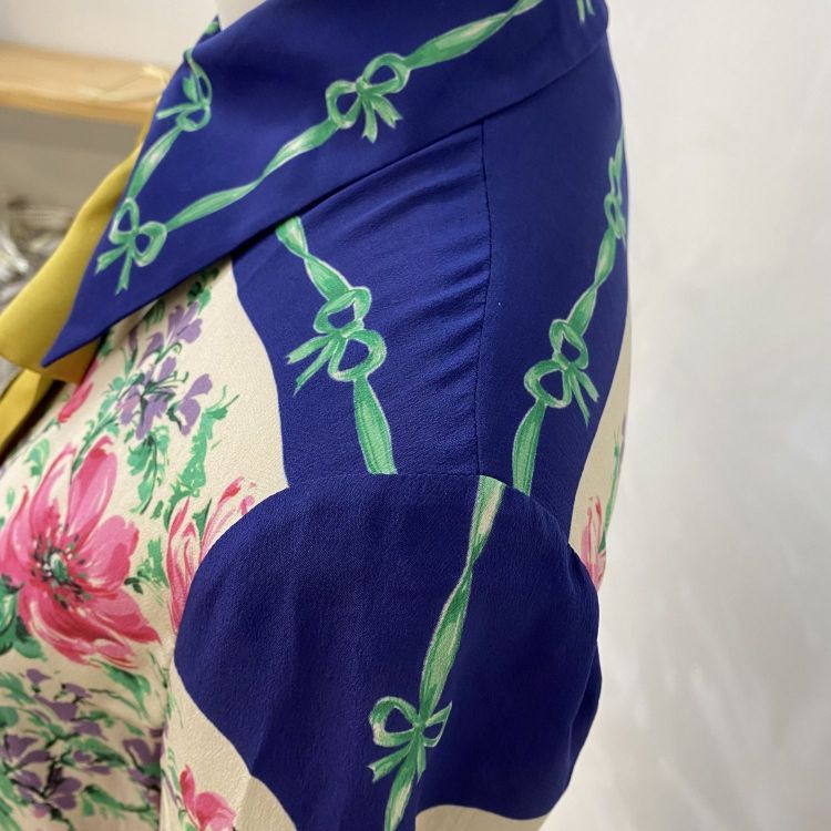 Gucci Gucci Floral Print Midi Dress IT 40 Size S / US 4 / IT 40 - 7 Thumbnail
