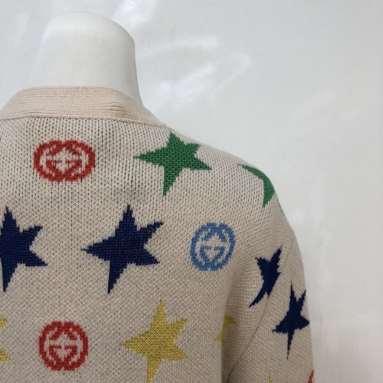 Gucci Gucci Star GG Cardigan Size S Size US S / EU 44-46 / 1 - 9 Thumbnail