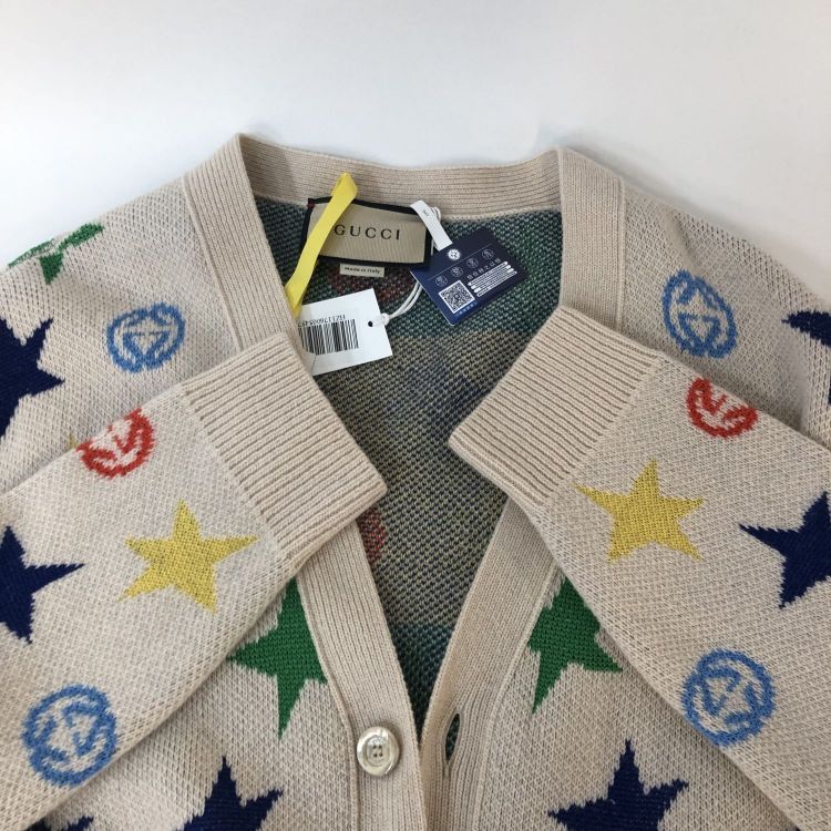 Gucci Gucci Star GG Cardigan Size S Size US S / EU 44-46 / 1 - 11 Thumbnail