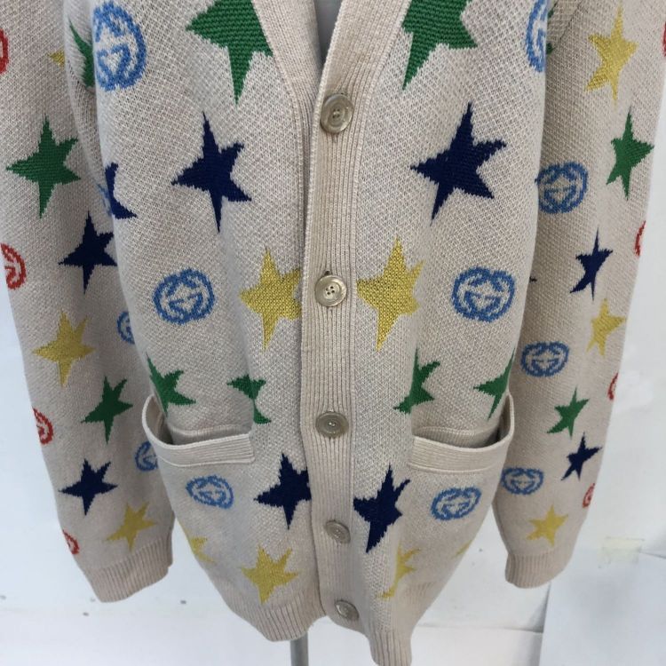 Gucci Gucci Star GG Cardigan Size S Size US S / EU 44-46 / 1 - 6 Thumbnail