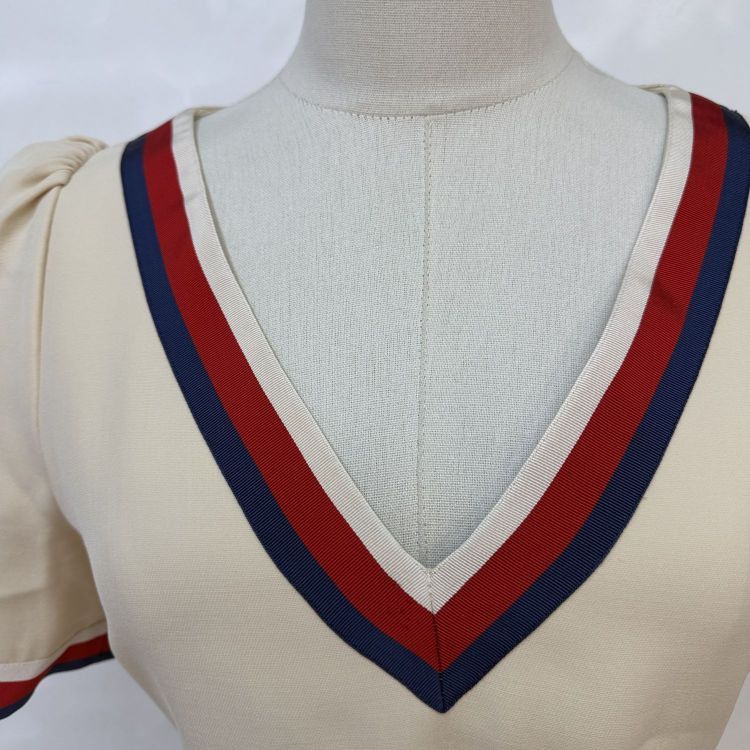 Gucci Gucci Web Trim Dress Size 40 Size S / US 4 / IT 40 - 7 Thumbnail