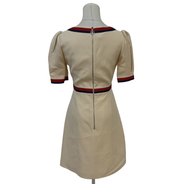 Gucci Gucci Web Trim Dress Size 40 Size S / US 4 / IT 40 - 2 Thumbnail