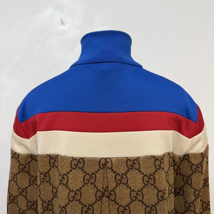 Gucci Gucci GG Monogram Colorblock Zip-Up Mini Dress Size M Size M / US 6-8 / IT 42-44 - 11 Thumbnail