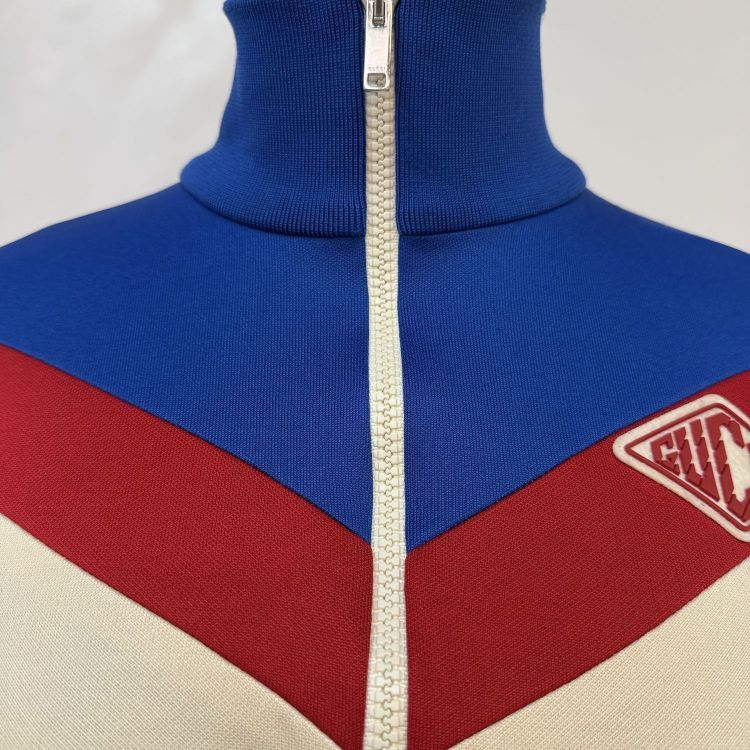 Gucci Gucci GG Monogram Colorblock Zip-Up Mini Dress Size M Size M / US 6-8 / IT 42-44 - 7 Thumbnail