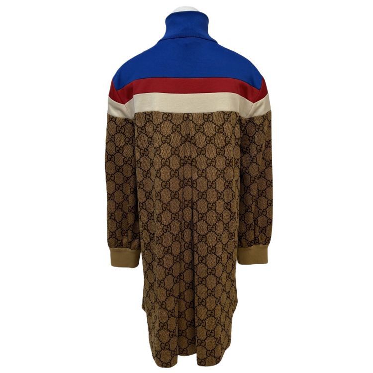 Gucci Gucci GG Monogram Colorblock Zip-Up Mini Dress Size M Size M / US 6-8 / IT 42-44 - 2 Thumbnail