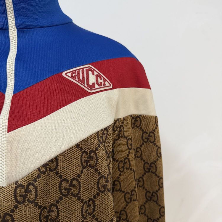 Gucci Gucci GG Monogram Colorblock Zip-Up Mini Dress Size M Size M / US 6-8 / IT 42-44 - 9 Thumbnail