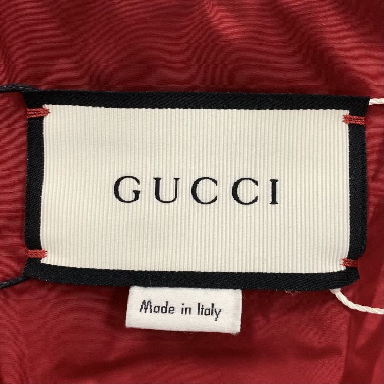 Gucci Gucci Red Quilted Ruffle Jacket Size 40 Size S / US 4 / IT 40 - 3 Thumbnail